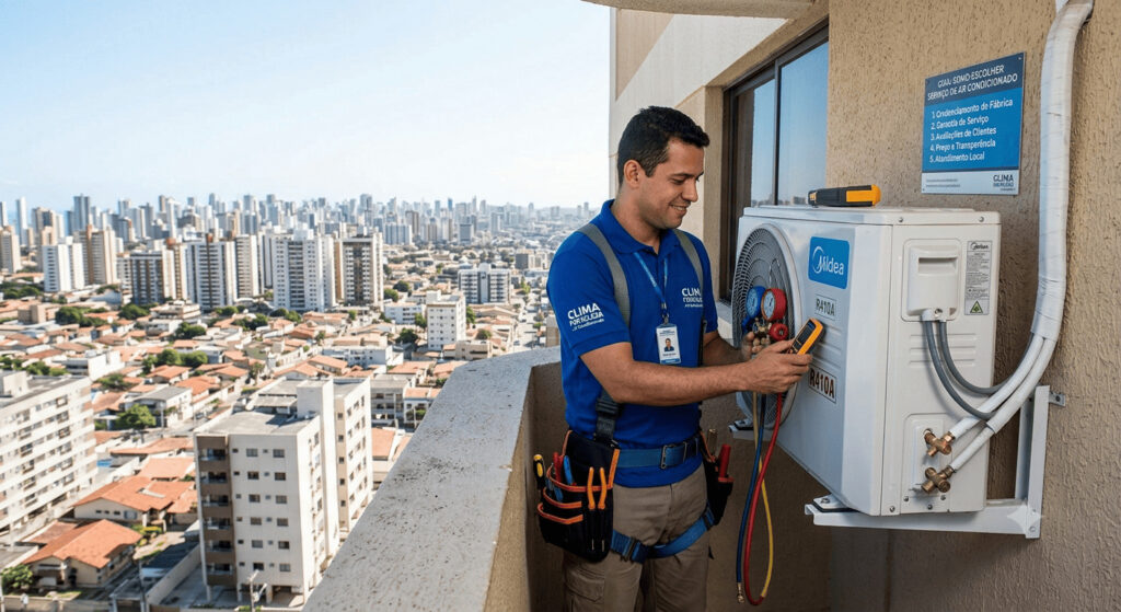 Como escolher um serviço de ar condicionado em Curitiba
